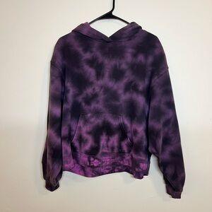 Purple Tie-Dye Hoodie